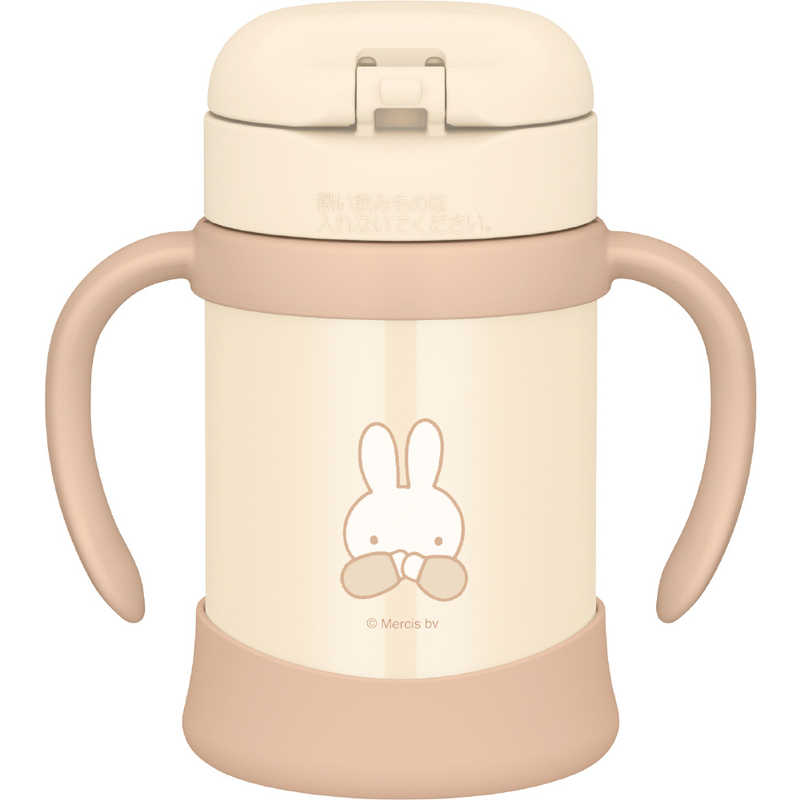 サーモス サーモス まほうびんのベビーストローマグ250ml クリーム FJT-250B-CRM FJT-250B-CRM