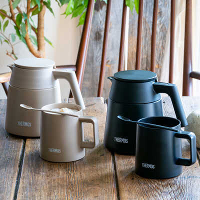 サーモス 真空断熱コーヒーサーバー 720ml カフェラテ TTF-720-CL の 