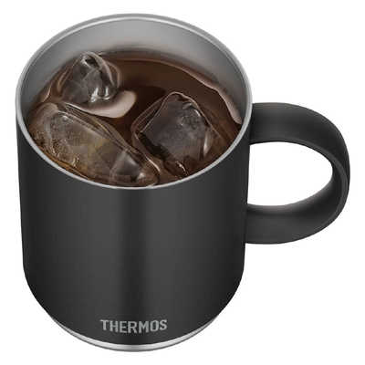サーモス 真空断熱マグカップ 450ml ブラック JDS-451-BK の通販