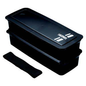 サーモス フレッシュランチボックス ブラックシルバー DJS-981W-BKSL サーモス フレッシュランチボックス ブラックシルバー DJS-981W-BKSL