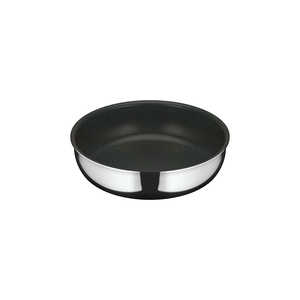 サーモス デュラブルシリーズ 取っ手の取れる鍋 ガス火・IH対応 22cm ステンレス KVF-022-S