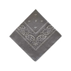 バックヤードファミリー PAISLEY BANDANNA バンダナ GRAY PAISLEYBANDANNA バックヤードファミリー PAISLEY BANDANNA バンダナ GRAY PAISLEYBANDANNA