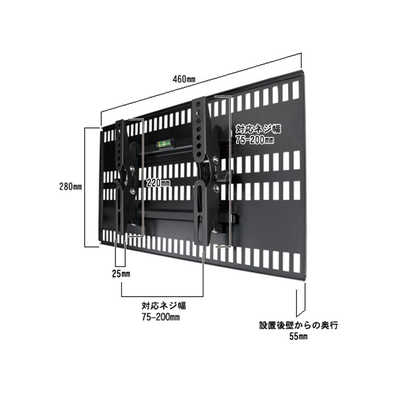 23-37インチ TVセッター壁美人 TVセッター壁美人TI300 Lサイズ