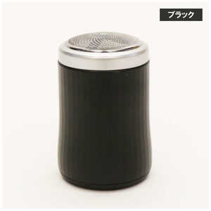 ヒロコーポレーション 充電式丸形電気シェーバー ブラック DL-0951 ヒロコーポレーション 充電式丸形電気シェーバー ブラック DL-0951