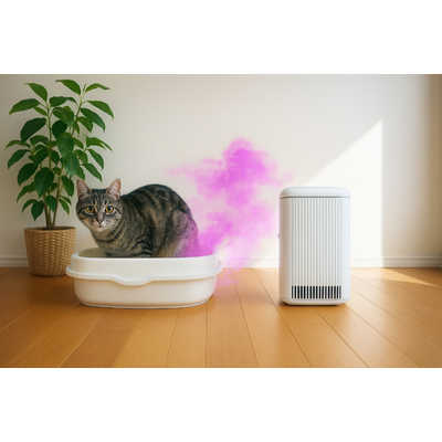 フジコー ブルーデオS にゃんこモデル ［適用畳数：10畳］ グレー系