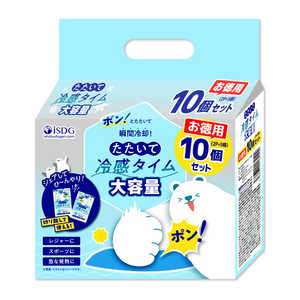 医食同源 たたいて冷感タイム 大容量 10個 タタイテレイカンタイム5ST
