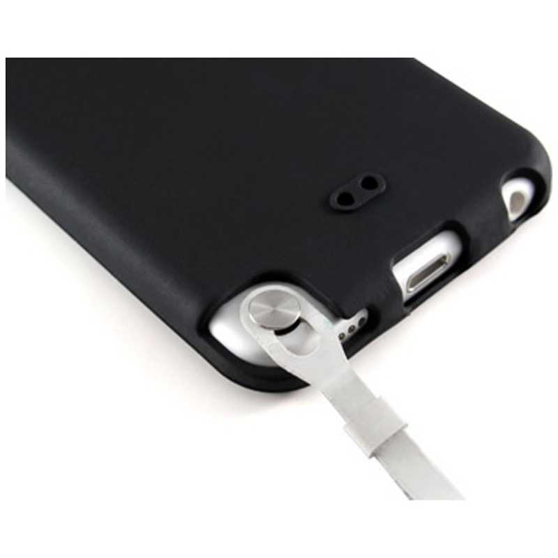レイアウト レイアウト iPod touch 5G専用シリコンケース(ブラック) RT-T5B1/B RT-T5B1/B
