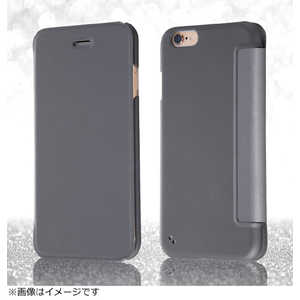レイアウト iPhone6用 手帳型 ブックカバータイプ･スリム･合皮レザージャケット シルバー RT-P7SLC1/SV