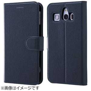 レイアウト シンプルスマホ3用 手帳型ケース シンプル マグネット ダークネイビー RT-SPS3ELC1/DN レイアウト シンプルスマホ3用 手帳型ケース シンプル マグネット ダークネイビー RT-SPS3ELC1/DN