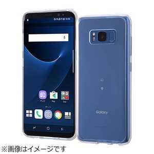 レイアウト Galaxy S8用 ハイブリッドケース RT-GS8CC2/C クリア