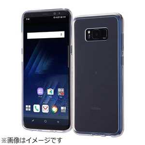 レイアウト Galaxy S8+用 ハイブリッドケース RT-GS8PCC2/C クリア