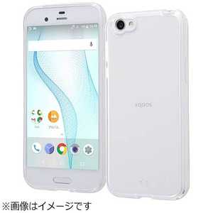 レイアウト AQUOS R用 ハイブリッドケース クリア RT-AQJ3CC2/C