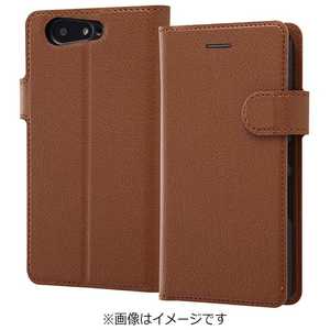 レイアウト arrows Be用 手帳型ケース シンプル マグネット RT-ARJ5ELC1/DK ダークブラウン レイアウト arrows Be用 手帳型ケース シンプル マグネット RT-ARJ5ELC1/DK ダークブラウン