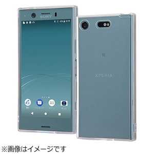 レイアウト Xperia XZ1 Compact用 ハイブリッドケース クリア RT-RXZ1CCC2/C