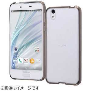 レイアウト AQUOS sense用 ハイブリッドケース ブラック RTAQSECC2B(ブラ レイアウト AQUOS sense用 ハイブリッドケース ブラック RTAQSECC2B(ブラ