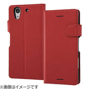 レイアウト arrows NX F-01K用 手帳型ケース シンプル マグネット RT-ARK1ELC1/R レッド レイアウト arrows NX F-01K用 手帳型ケース シンプル マグネット RT-ARK1ELC1/R レッド