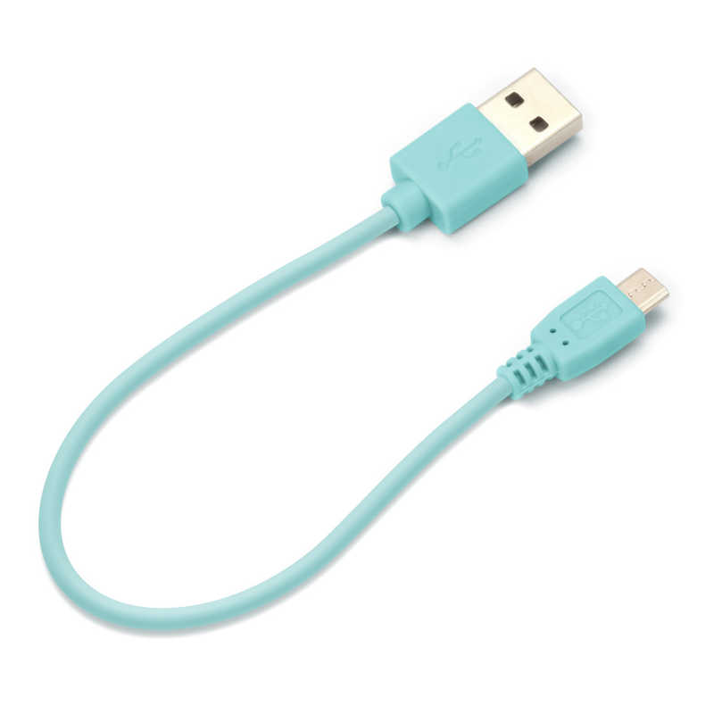 PGA PGA micro USB コネクタ USB ケーブル 15cm PG-MUC01M03 15cm ブルｰ PG-MUC01M03 15cm ブルｰ