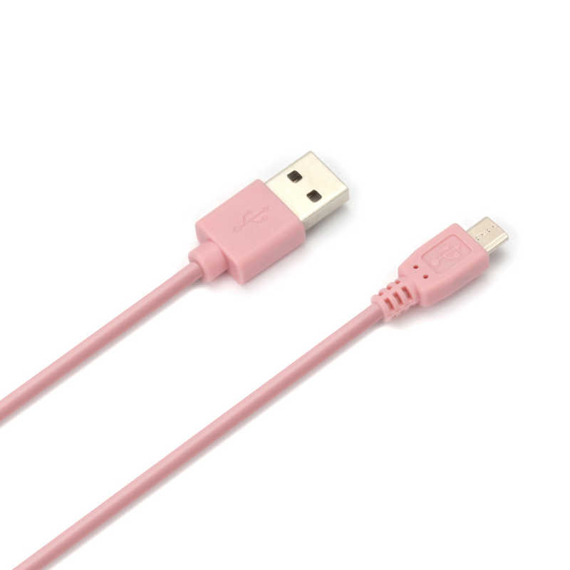 PGA PGA [micro USB] ケーブル 50cm ピンク [0.5m] PG-MUC05M04 PG-MUC05M04