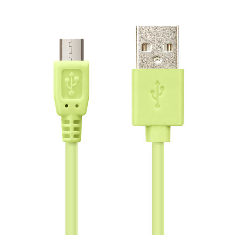 PGA PGA micro USB コネクタ USB ケーブル 50cm PG-MUC05M05 50cm グリｰン PG-MUC05M05 50cm グリｰン