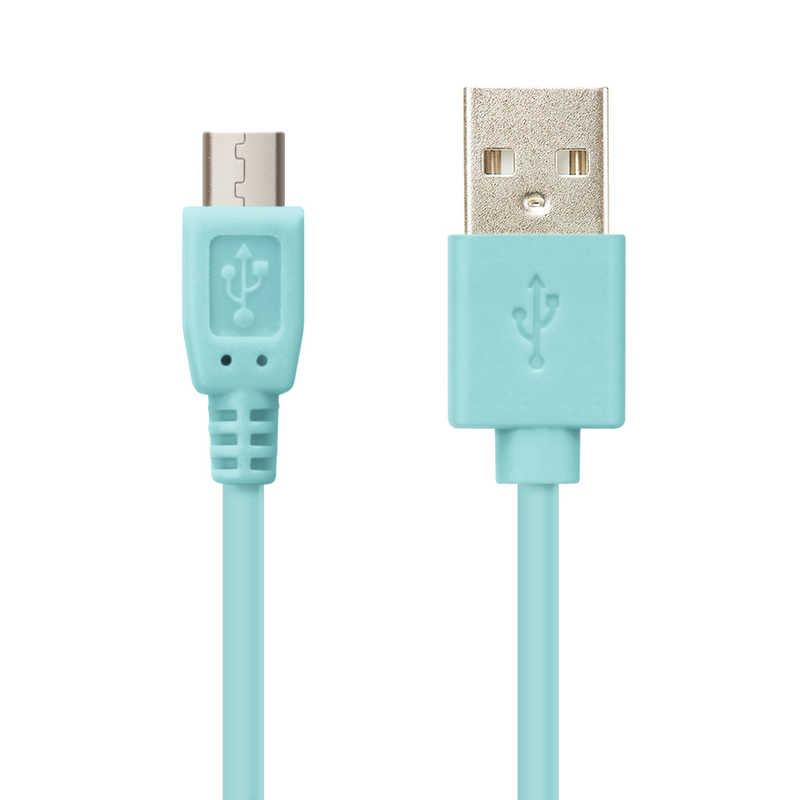 PGA PGA micro USB コネクタ USB ケーブル 1.2m PG-MUC12M03 1.2m ブルｰ PG-MUC12M03 1.2m ブルｰ