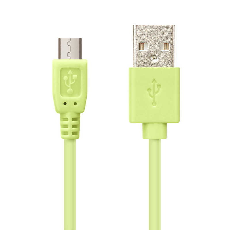 PGA PGA micro USB コネクタ USB ケーブル 1.2m PG-MUC12M05 1.2m グリｰン PG-MUC12M05 1.2m グリｰン