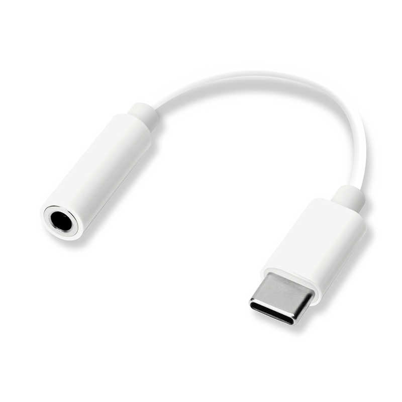 PGA PGA 3.5mmイヤホン変換アダプタ for USB Type-C ホワイト Premium Style ホワイト PG-35CCN02WH PG-35CCN02WH