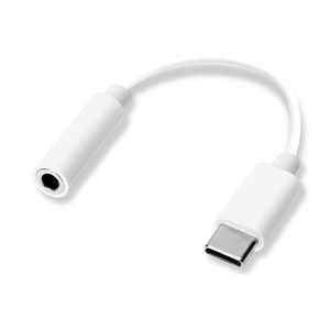PGA 3.5mmイヤホン変換アダプタ for USB Type-C ホワイト Premium Style ホワイト PG-35CCN02WH