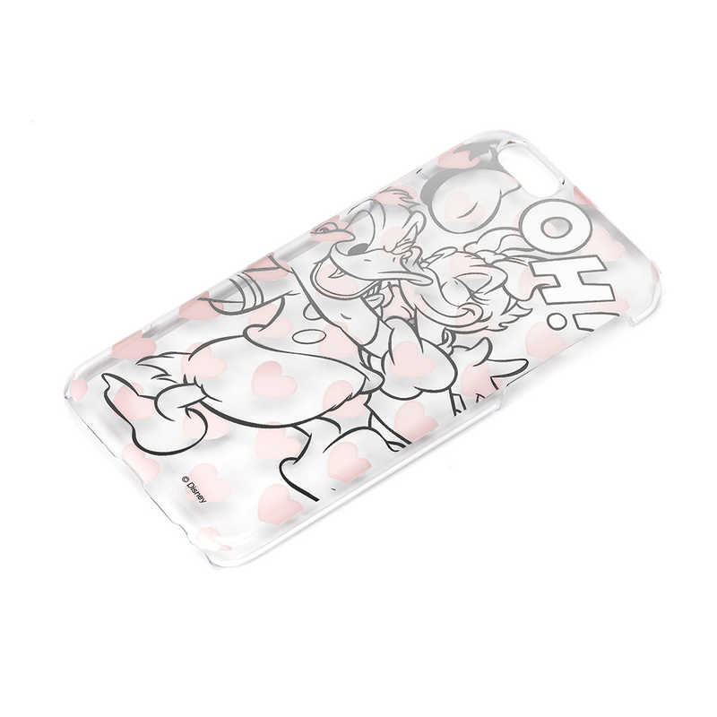 Pga Iphone 6用ハｰドケｰス クリア 銀箔押し ディズニｰ ドナルドデイジｰ Pg Dcs3dd Cartoriojk Com