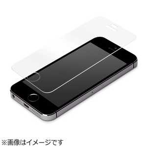 PGA iPhone SE（第1世代）4インチ/ 5c / 5s / 5用 液晶保護ガラス スーパークリア 0.2mm PG-I5EGL02