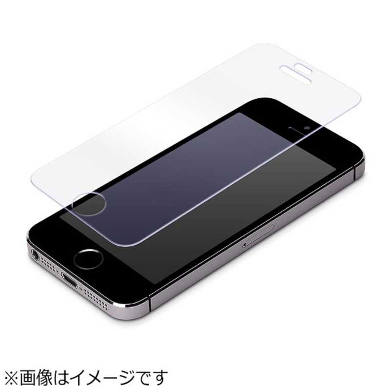 PGA PGA iPhone SE（第1世代）4インチ/ 5c / 5s / 5用 液晶保護ガラス ブルーライト低減 PG-I5EGL07 PG-I5EGL07