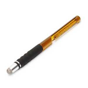 PGA 〔タッチペン：静電式〕 タッチペン 導電繊維タイプ トパーズイエロー PG-TPEN20