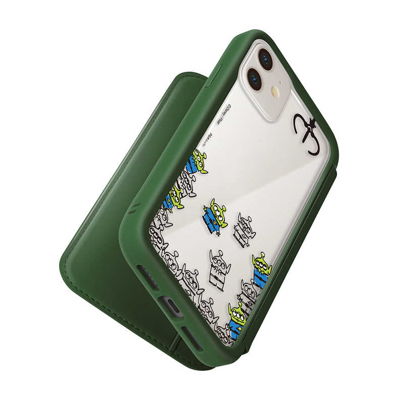 PGA PGA iPhone 12/12 Pro用 ガラスフリップケース [エイリアン] エイリアン PG-DGF20G02LGM PG-DGF20G02LGM