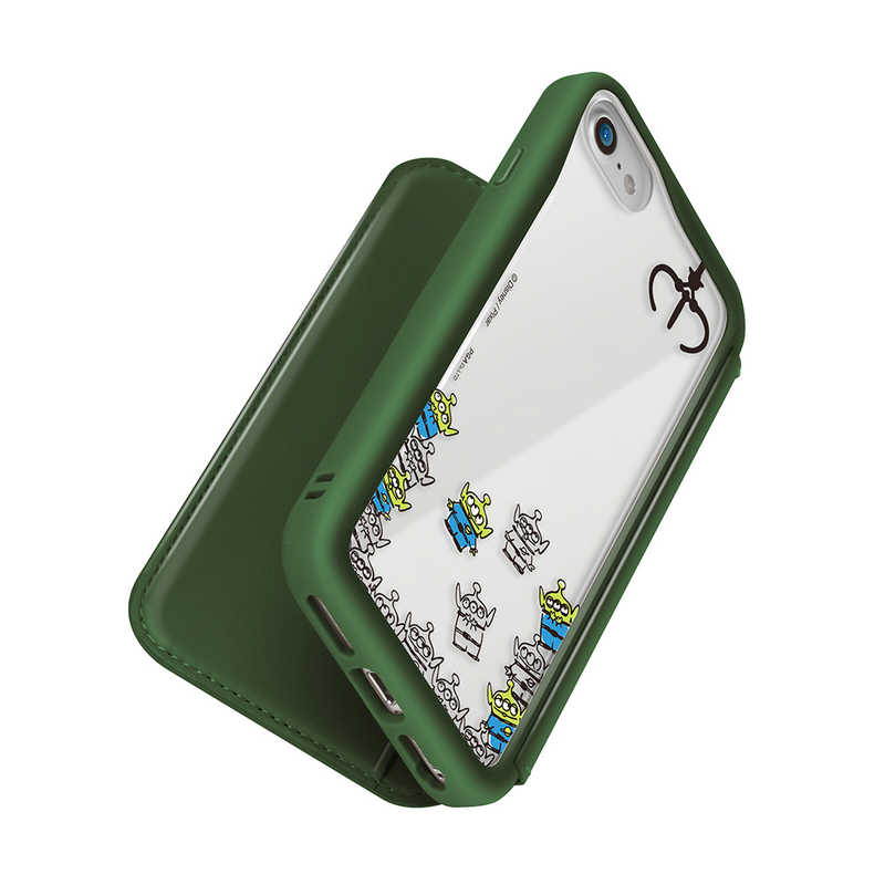 PGA PGA iPhone SE/8/7/6s/6用ガラスフリップケース エイリアン エイリアン PG-DGF20M02LGM PG-DGF20M02LGM