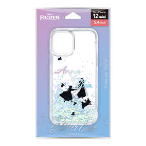 PGA iPhone 12 mini用 グリッターケース 『アナと雪の女王』 Premium Style 『アナと雪の女王』 PG-DLQ20F04FRZ