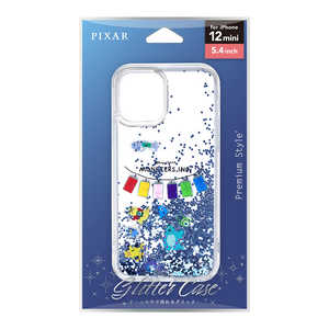 PGA iPhone 12 mini用 グリッターケース モンスターズ･インク Premium Style モンスターズ･インク PG-DLQ20F06MOI