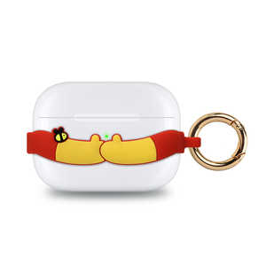 PGA AirPods Pro用 シリコンバンド [くまのプーさん] Premium Style くまのプーさん PG-DAPPSB04POO