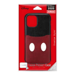 PGA iPhone 12 mini 5.4インチ対応 タフポケットケース PG-DPT20F01MKY ミッキｰマウス