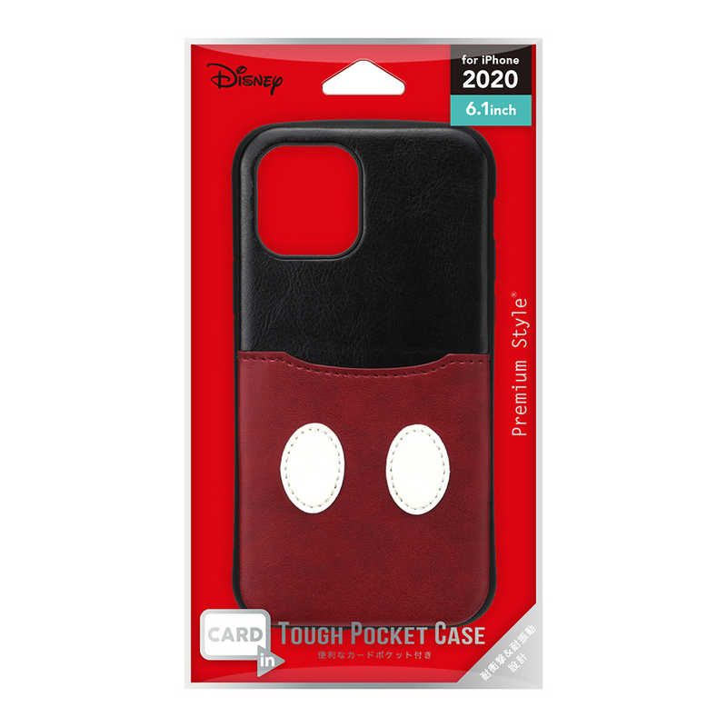 PGA PGA iPhone 12/12 Pro 6.1インチ対応タフポケットケース ミッキーマウス PG-DPT20G01MKY PG-DPT20G01MKY