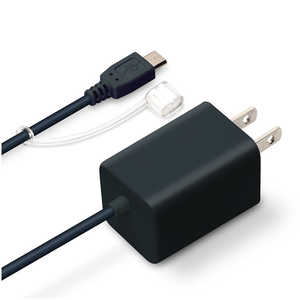 PGA IQOS用 AC充電器 出力2.0A micro USB コネクタ ケｰブル長1.5m PG-IQAC20A3NV ネイビｰ