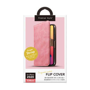 PGA iPhone 12 mini 5.4インチ対応 フリップカバー PUレザーダメージ加工 Premium Style ダスティピンク PG-20FFP03PK PGA iPhone 12 mini 5.4インチ対応 フリップカバー PUレザーダメージ加工 Premium Style ダスティピンク PG-20FFP03PK