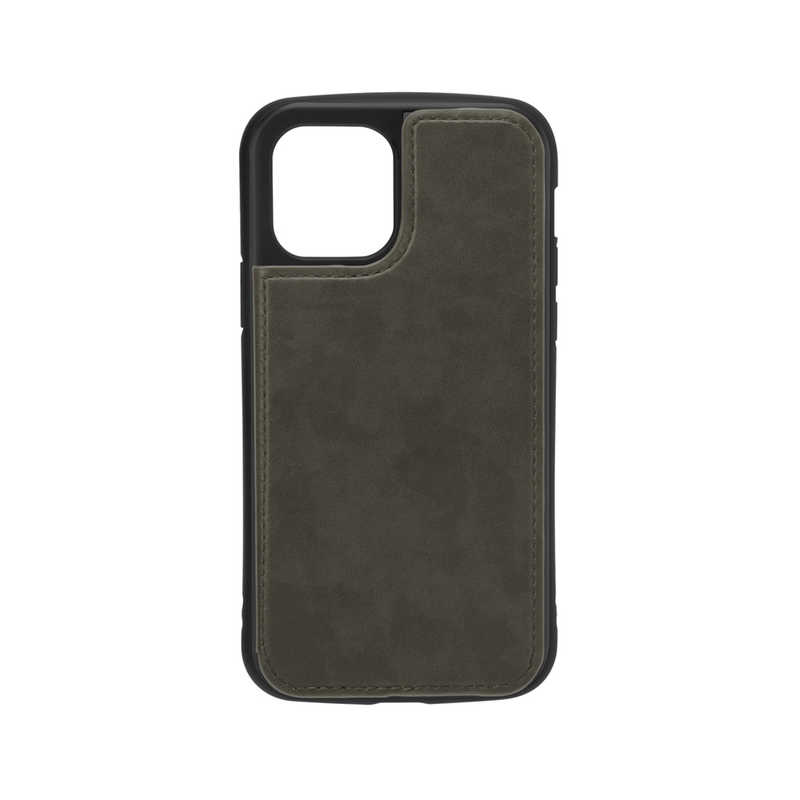 PGA PGA iPhone 12 mini 5.4インチ対応 タフバックフリップケース Premium Style ブラック PG-20FPU03BK PG-20FPU03BK