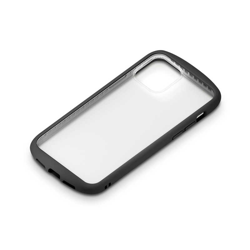 PGA PGA iPhone 12 mini 5.4インチ対応 ガラスタフケース ラウンドタイプ Premium Style ブラック PG-20FGT01BK PG-20FGT01BK