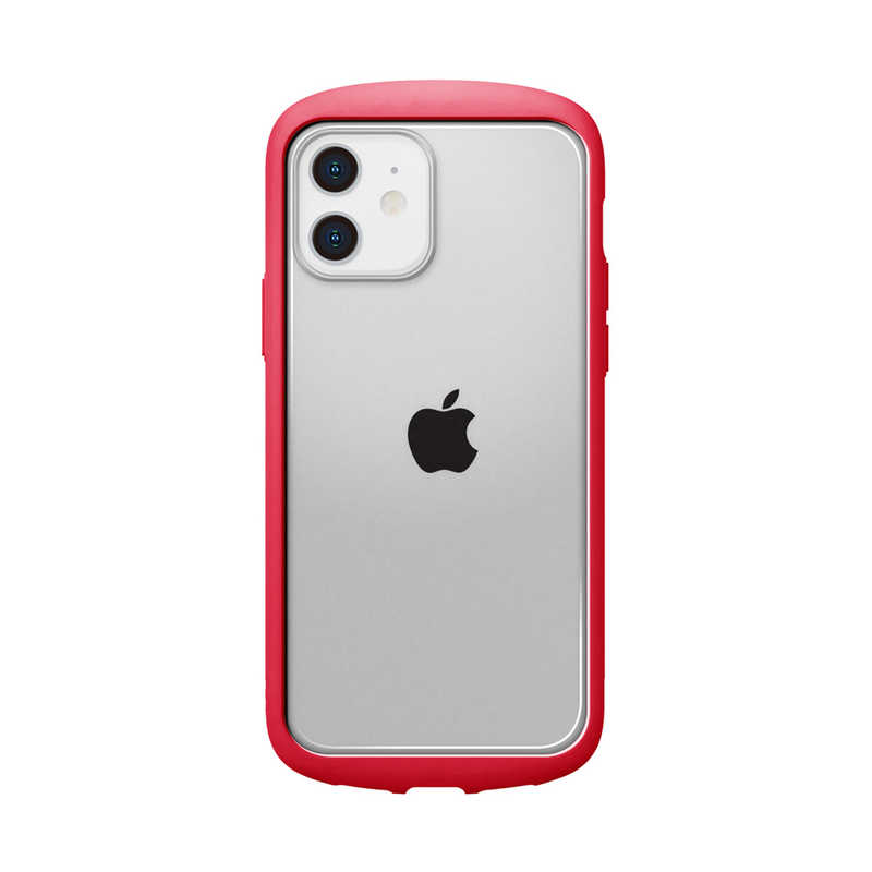 PGA PGA iPhone 12 mini 5.4インチ対応 ガラスタフケース ラウンドタイプ Premium Style レッド PG-20FGT02RD PG-20FGT02RD