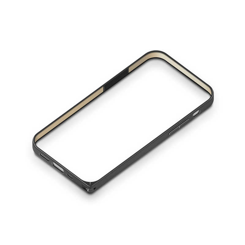 PGA PGA iPhone 12 mini 5.4インチ対応 アルミニウムバンパー Premium Style ブラック PG-20FBP01BK PG-20FBP01BK