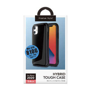 PGA iPhone 12 mini 5.4インチ対応 ハイブリッドタフケース PG-20FPT01BK ブラック PGA iPhone 12 mini 5.4インチ対応 ハイブリッドタフケース PG-20FPT01BK ブラック