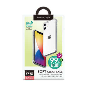 PGA iPhone 12 mini 5.4インチ対応 抗菌TPUクリアケース クリア PG-20FTP01CL クリア PGA iPhone 12 mini 5.4インチ対応 抗菌TPUクリアケース クリア PG-20FTP01CL クリア