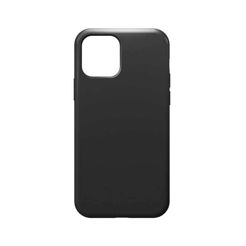 PGA PGA iPhone 12 mini 5.4インチ対応 シリコンスリムケース PG-20FSC01BK ブラック PG-20FSC01BK ブラック