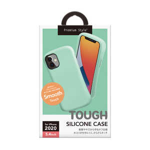 PGA iPhone 12 mini 5.4インチ対応 シリコンタフケース PG-20FSC08GR ミントグリーン PGA iPhone 12 mini 5.4インチ対応 シリコンタフケース PG-20FSC08GR ミントグリーン