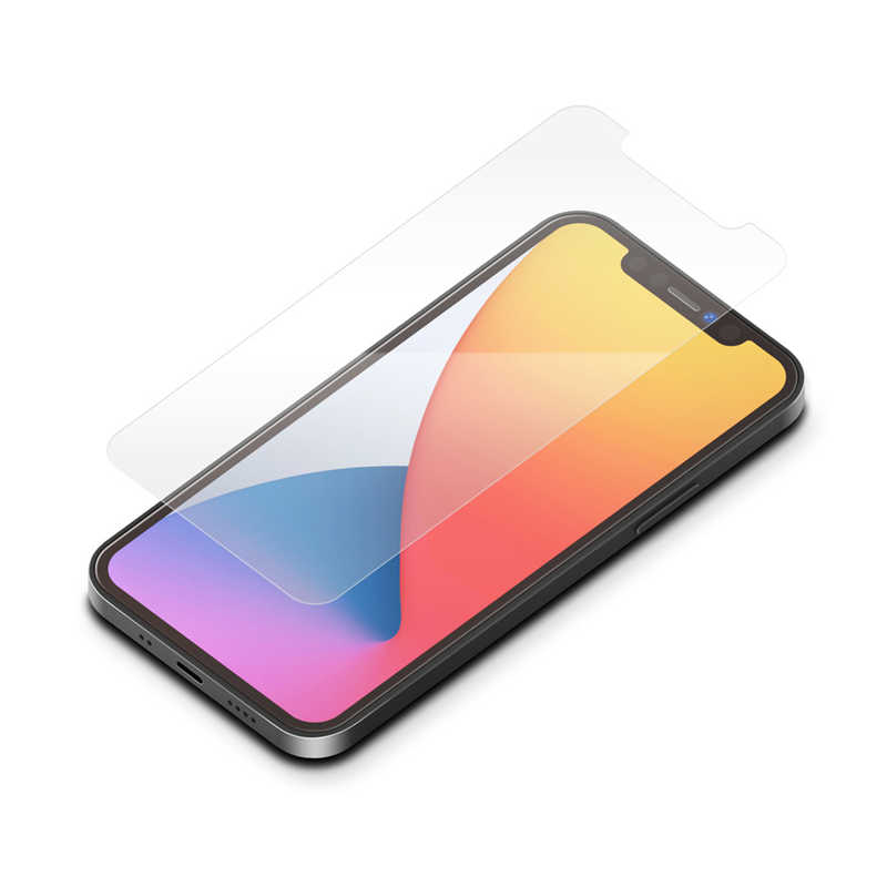 PGA PGA iPhone 12 mini 5.4インチ対応 治具付き 液晶保護ガラス スーパークリア PG-20FGL01CL スｰパｰクリア PG-20FGL01CL スｰパｰクリア