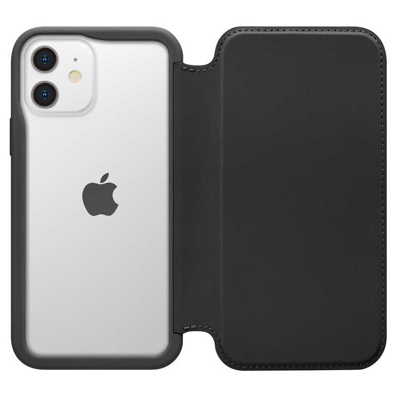 PGA PGA iPhone 12/12 Pro 6.1インチ対応ガラスフリップケース ブラック PG-20GGF01BK PG-20GGF01BK